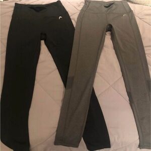 Head Black and Gray Leggings $37 for 2